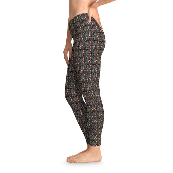 Aztec Futuristic V1 Stretchy Leggings