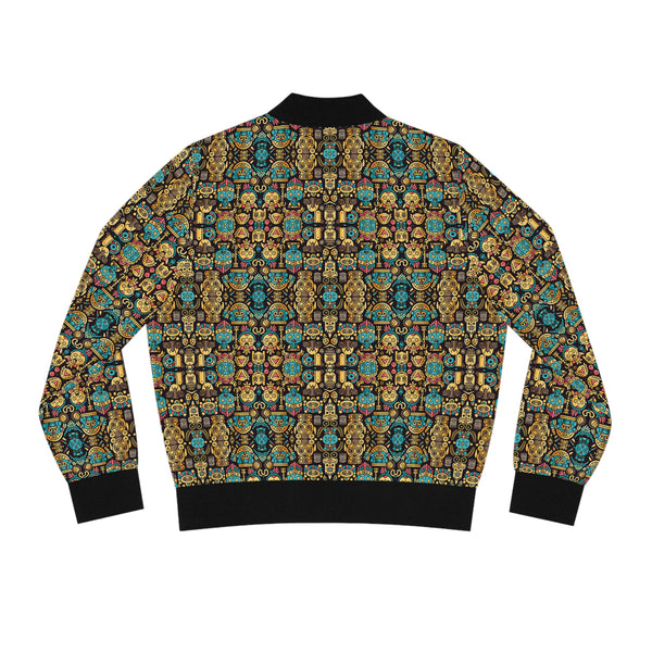 Aztec Gods Women's Bomber Jacket (AOP)