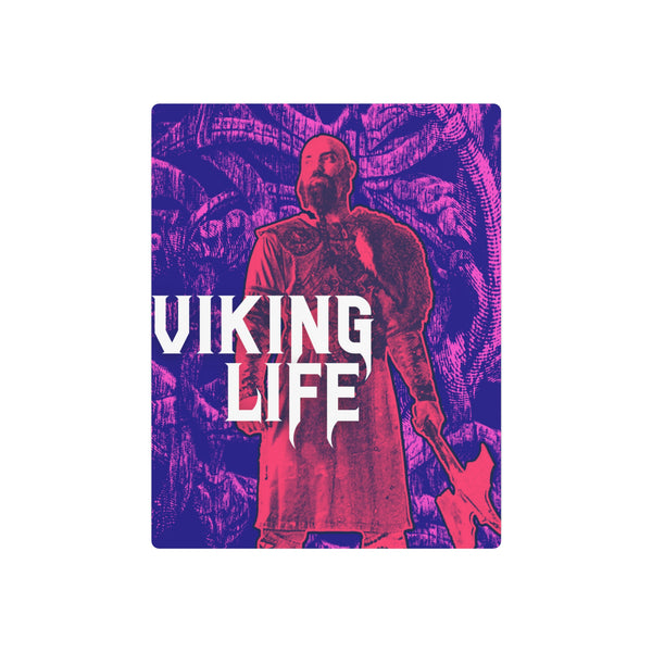 Viking Life PopArt Metal Art Sign