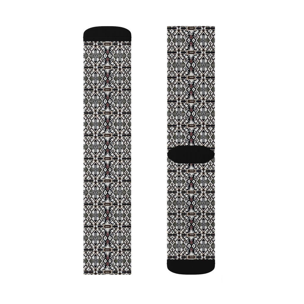 Ancient Aztec II Sublimation Socks | AlOriginem
