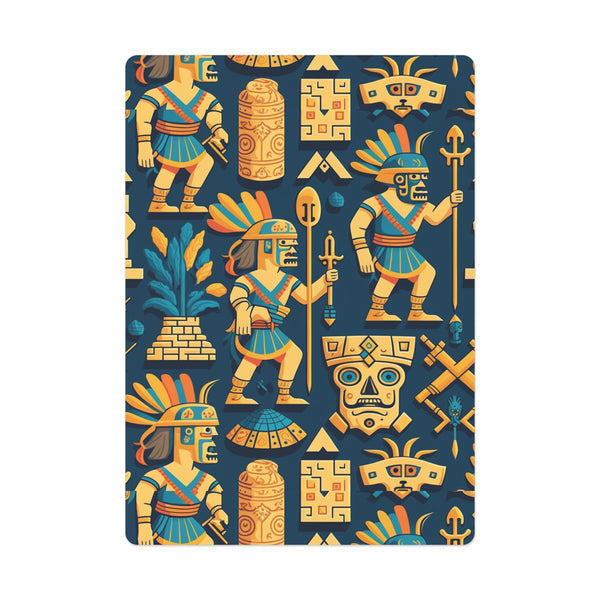 Ancient Incan Motif I Poker Cards