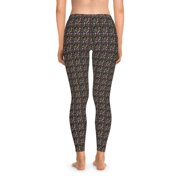 Aztec Futuristic V1 Stretchy Leggings