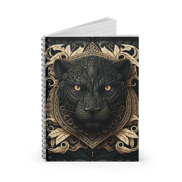 Black Panther Supreme Spiral Notebook - Ruled Line