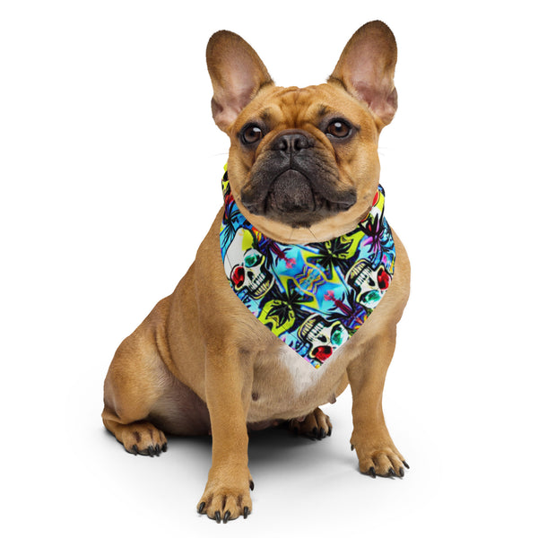 Tropical Skull All-over print bandana