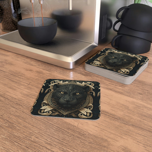 Black Panther Supreme Coasters (50, 100 pcs)