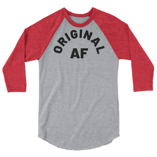 OG AF 3/4 sleeve raglan shirt