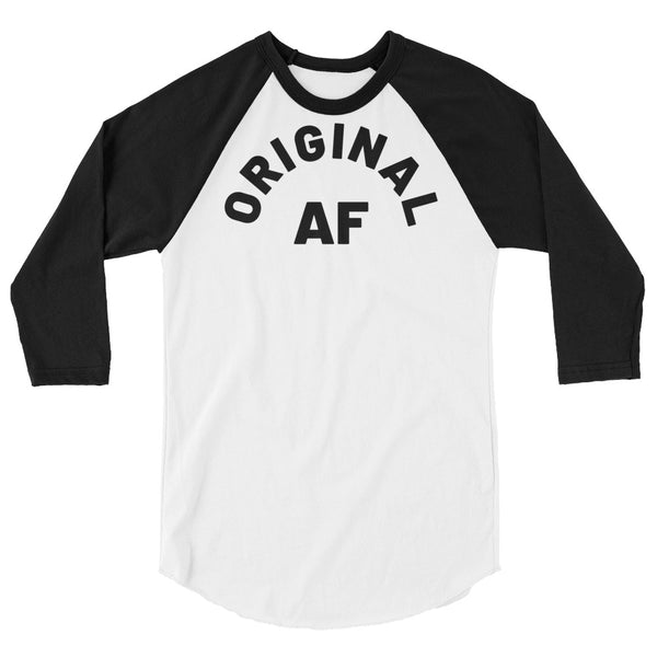 OG AF 3/4 sleeve raglan shirt