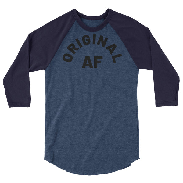 OG AF 3/4 sleeve raglan shirt