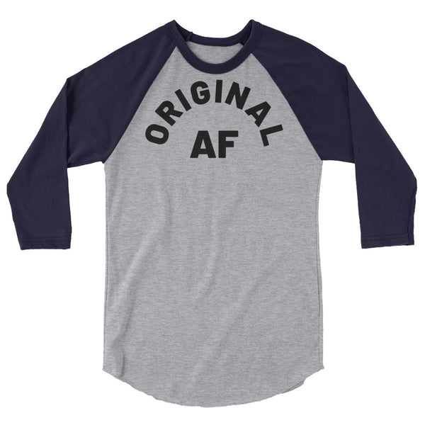 OG AF 3/4 sleeve raglan shirt