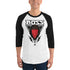 OG Boss Lion 3/4 sleeve raglan shirt