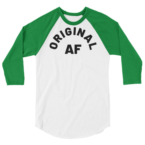 OG AF 3/4 sleeve raglan shirt