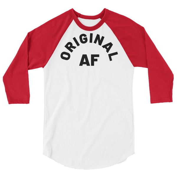 OG AF 3/4 sleeve raglan shirt