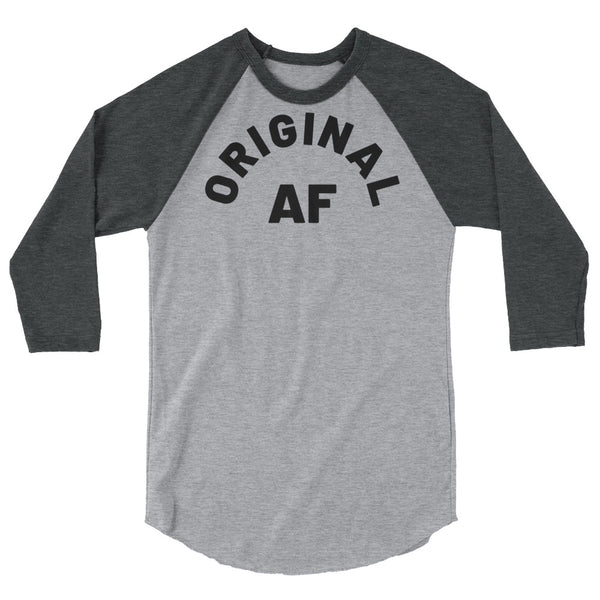 OG AF 3/4 sleeve raglan shirt